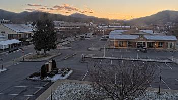 Weather camera view of Erwin Town Hall.