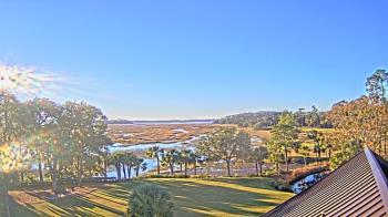 Weather camera view of Callawassie Island Club.