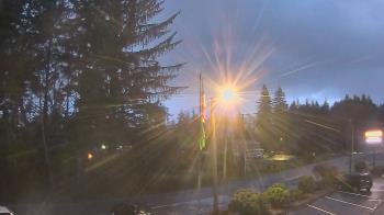 Weather camera view of Wishkah Valley School.