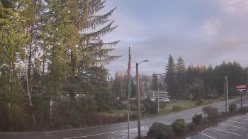 Weather camera view of Wishkah Valley School.