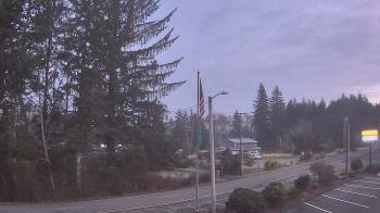 Weather camera view of Wishkah Valley School.