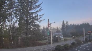 Weather camera view of Wishkah Valley School.