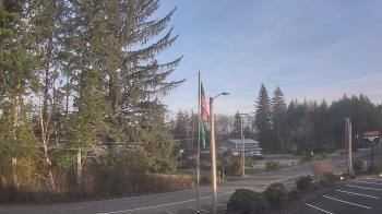 Weather camera view of Wishkah Valley School.