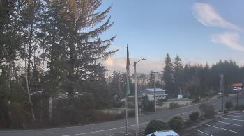 Weather camera view of Wishkah Valley School.