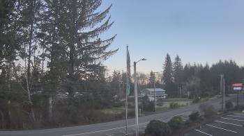 Weather camera view of Wishkah Valley School.