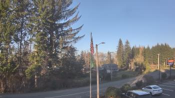 Weather camera view of Wishkah Valley School.