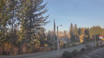 Weather camera view of Wishkah Valley School.