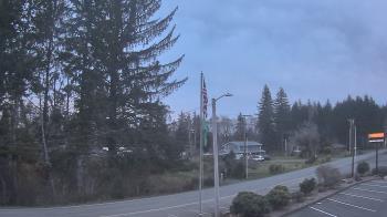 Weather camera view of Wishkah Valley School.