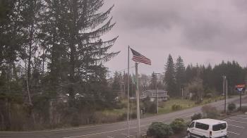 Weather camera view of Wishkah Valley School.