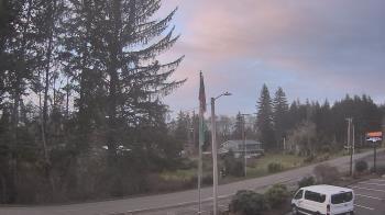 Weather camera view of Wishkah Valley School.
