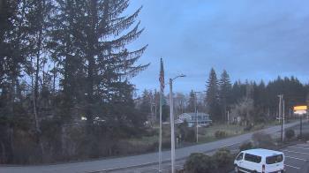 Weather camera view of Wishkah Valley School.