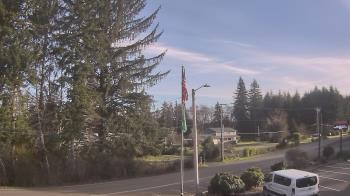 Weather camera view of Wishkah Valley School.