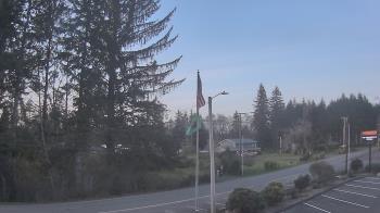 Weather camera view of Wishkah Valley School.
