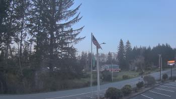 Weather camera view of Wishkah Valley School.
