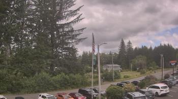 Weather camera view of Wishkah Valley School.