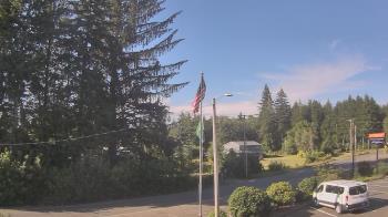 Weather camera view of Wishkah Valley School.