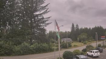 Weather camera view of Wishkah Valley School.