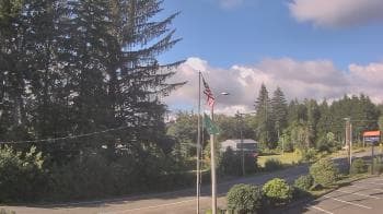 Weather camera view of Wishkah Valley School.