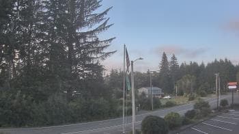 Weather camera view of Wishkah Valley School.