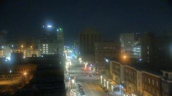 Weather camera view of Akron Beacon Journal.