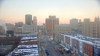 Weather camera view of Akron Beacon Journal.