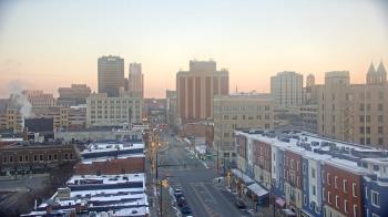 Weather camera view of Akron Beacon Journal.
