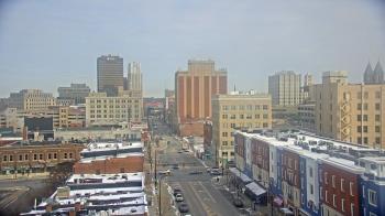 Weather camera view of Akron Beacon Journal.