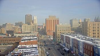Weather camera view of Akron Beacon Journal.