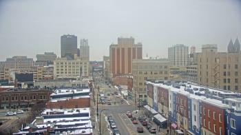Weather camera view of Akron Beacon Journal.