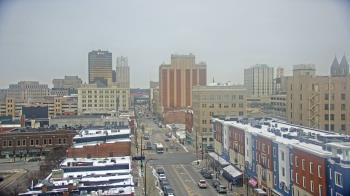 Weather camera view of Akron Beacon Journal.