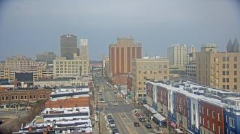 Weather camera view of Akron Beacon Journal.