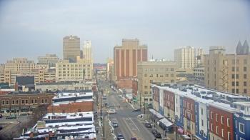 Weather camera view of Akron Beacon Journal.