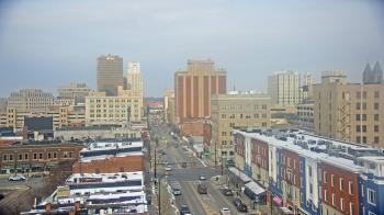 Weather camera view of Akron Beacon Journal.