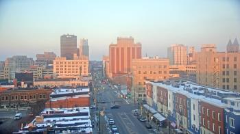 Weather camera view of Akron Beacon Journal.