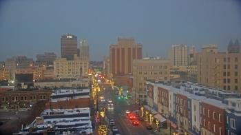 Weather camera view of Akron Beacon Journal.