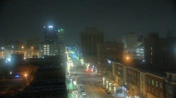 Weather camera view of Akron Beacon Journal.