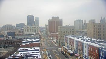 Weather camera view of Akron Beacon Journal.