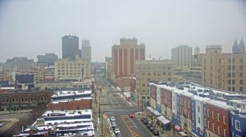 Weather camera view of Akron Beacon Journal.