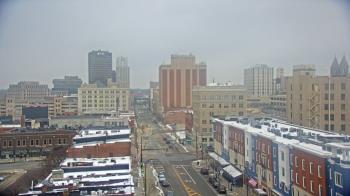 Weather camera view of Akron Beacon Journal.