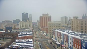 Weather camera view of Akron Beacon Journal.