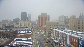 Weather camera view of Akron Beacon Journal.