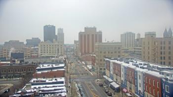 Weather camera view of Akron Beacon Journal.