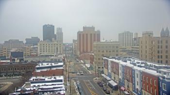 Weather camera view of Akron Beacon Journal.