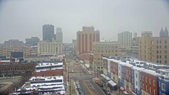 Weather camera view of Akron Beacon Journal.