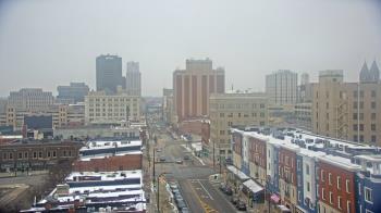 Weather camera view of Akron Beacon Journal.