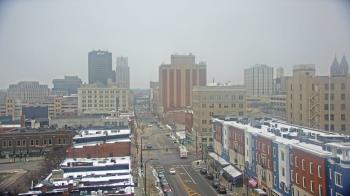 Weather camera view of Akron Beacon Journal.