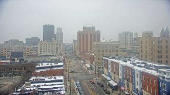 Weather camera view of Akron Beacon Journal.