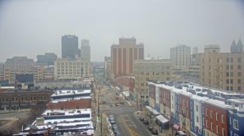 Weather camera view of Akron Beacon Journal.