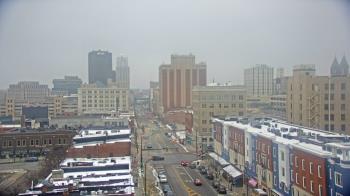 Weather camera view of Akron Beacon Journal.
