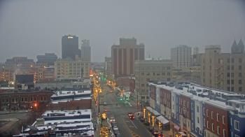 Weather camera view of Akron Beacon Journal.